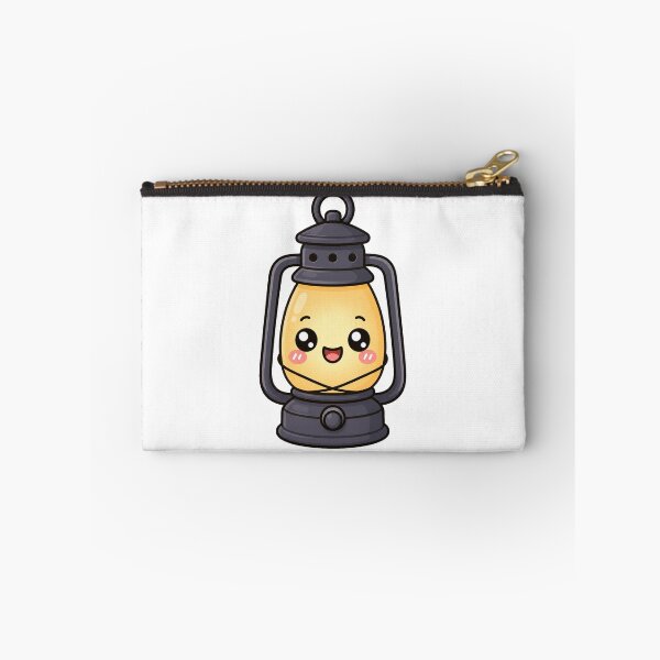 Item preview, Cute Kawaii Lantern Happy Camping Adventure Illustration designed and sold by Seculinator.