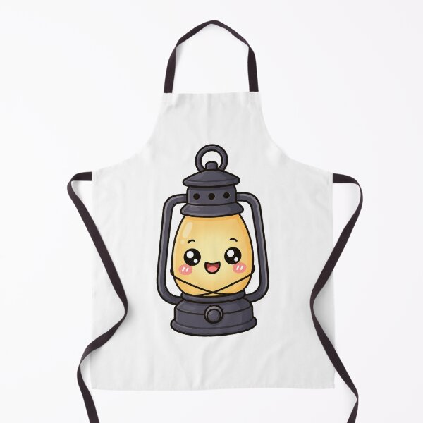 Item preview, Cute Kawaii Lantern Happy Camping Adventure Illustration designed and sold by Seculinator.