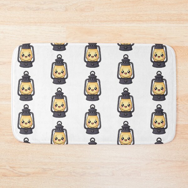 Item preview, Cute Kawaii Lantern Happy Camping Adventure Illustration designed and sold by Seculinator.
