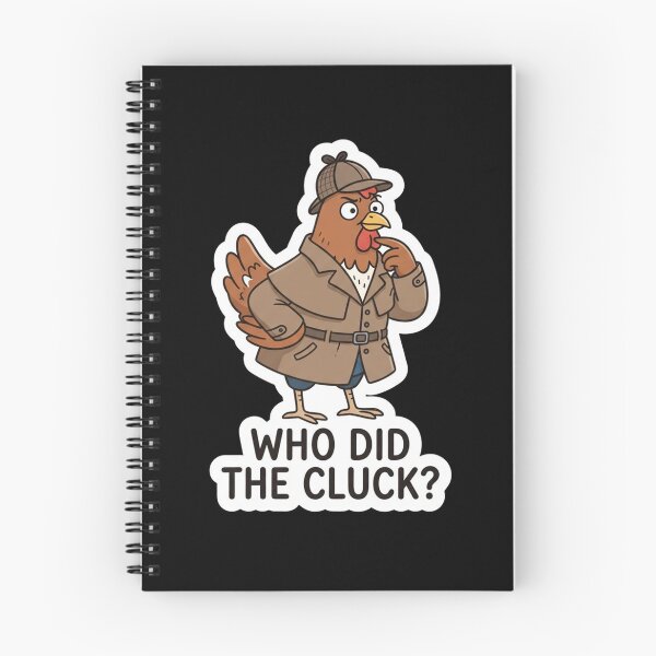 Item preview, Funny Detective Chicken Who Did Cluck designed and sold by Owcomm.