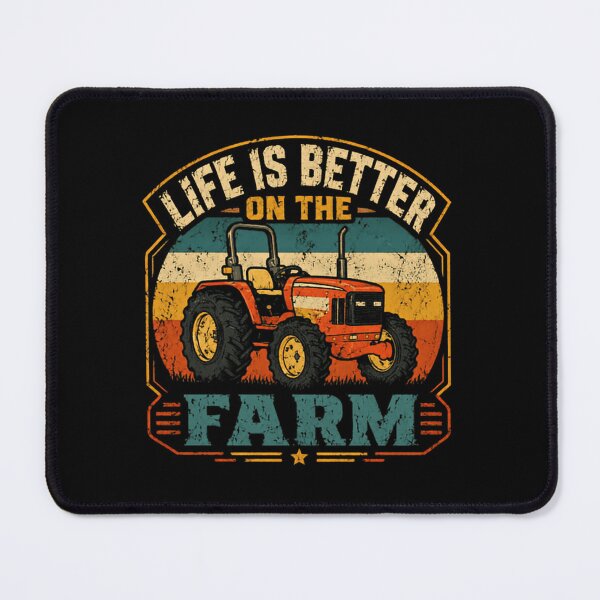 Item preview, Life Is Better On The Farm Farming Tractor Farmer Agriculture Rural Living designed and sold by RetroMini2026.
