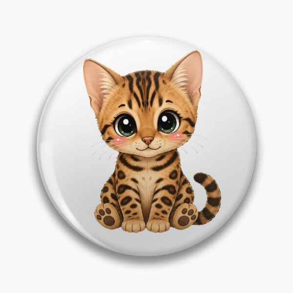Item preview, Cute Bengal Kitten designed and sold by MySthore.