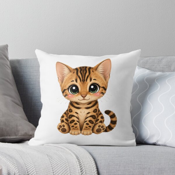 Item preview, Cute Bengal Kitten designed and sold by Mysthor-Designs.