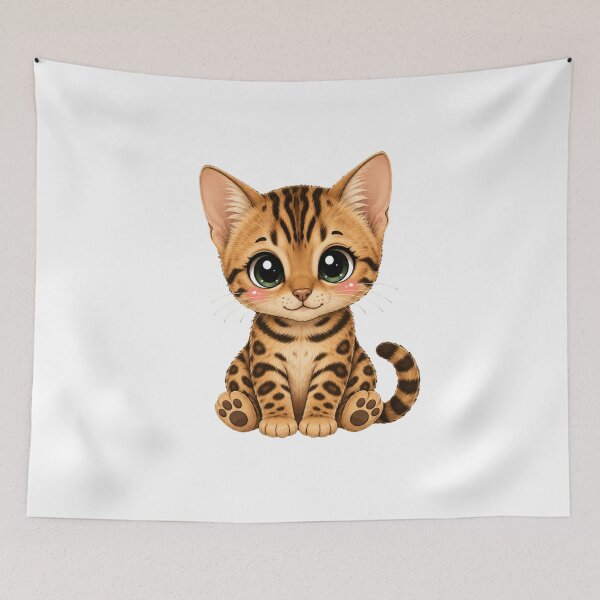 Item preview, Cute Bengal Kitten designed and sold by MySthore.