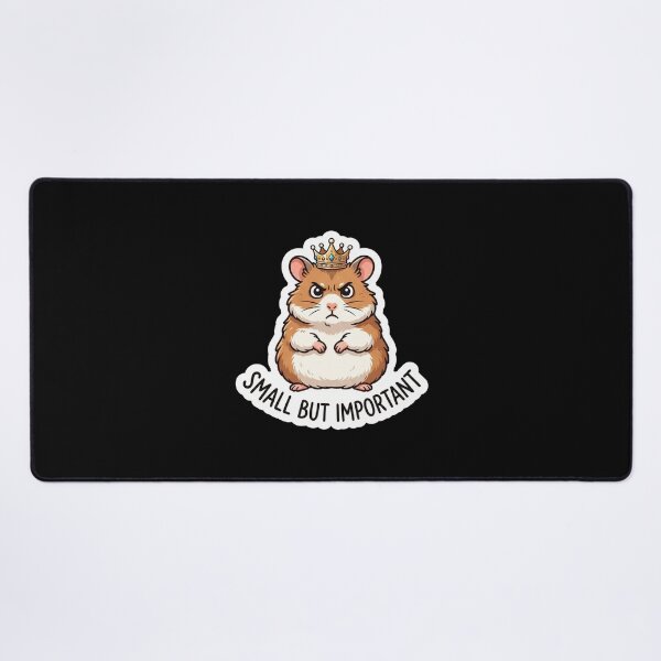Item preview, Angry Hamster King Small But Important designed and sold by Owcomm.