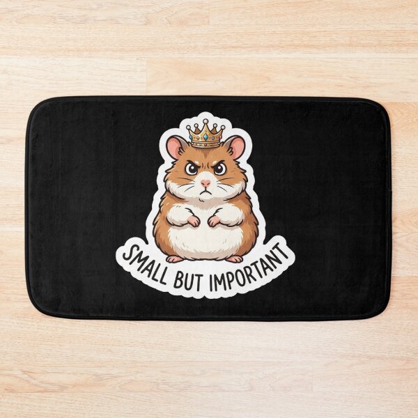 Item preview, Angry Hamster King Small But Important designed and sold by Owcomm.