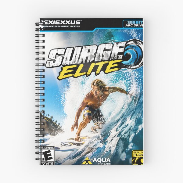 Item preview, Surge Elite Retro Video Game Cover Art designed and sold by Mavila Forge.