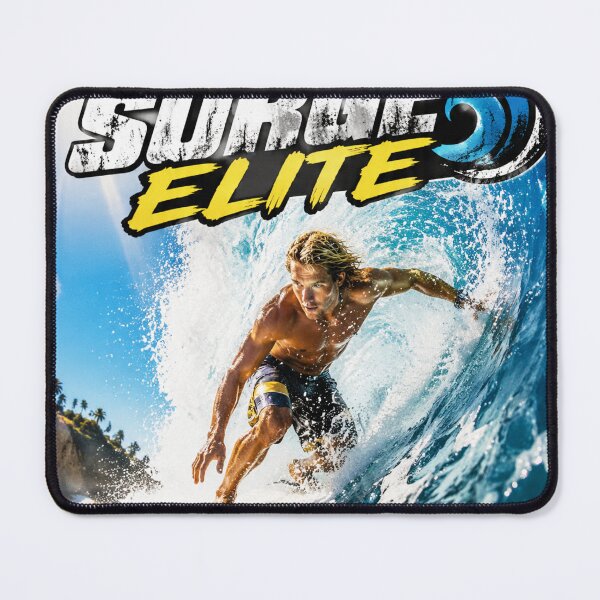 Item preview, Surge Elite Retro Video Game Cover Art designed and sold by Mavila Forge.
