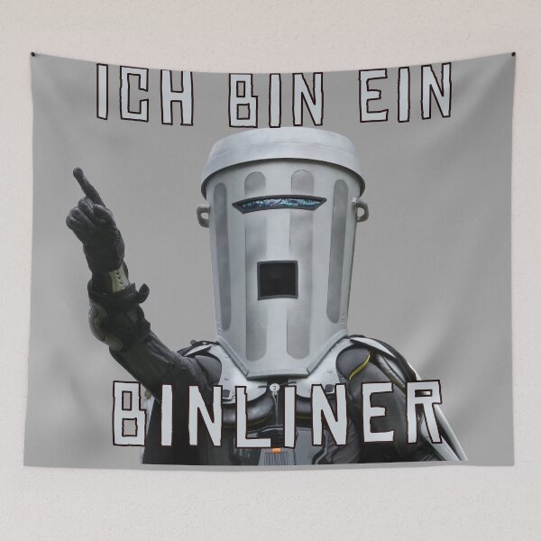 Item preview, Count Binface - Ich Bin Ein Binliner designed and sold by Fanarchist.