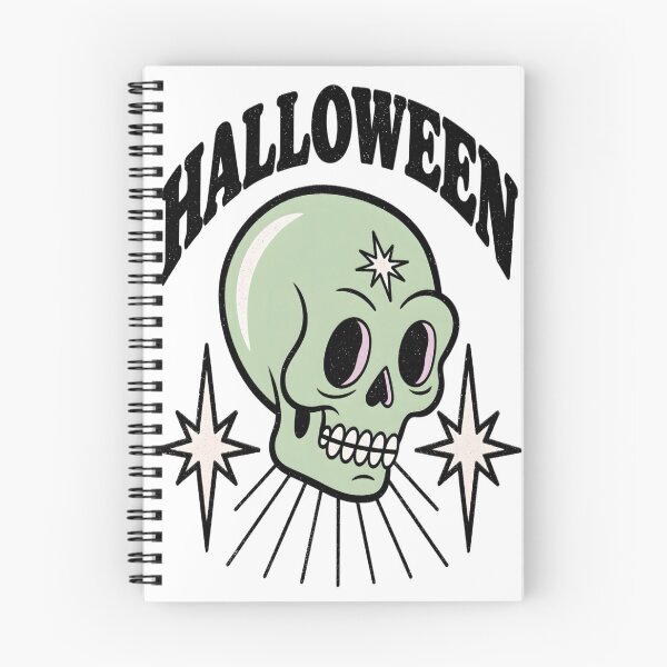 Item preview, Pastel Halloween Skull | Cute Gothic Skull | Vintage Spooky Skeleton designed and sold by toriodesigns.