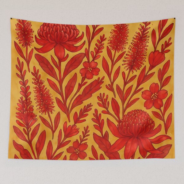 Item preview, Australian Native Flowers  designed and sold by GraphicsClub.