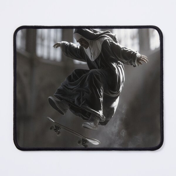Item preview, Skateboarding Nun Adventure designed and sold by jodotodesign.