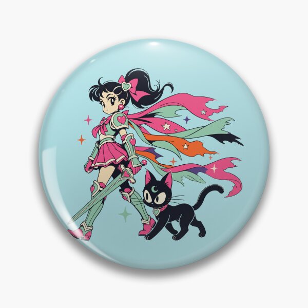 Item preview, Cosmic Warrior and Shadow Cat Companion designed and sold by AwesomeBeyondLimits.