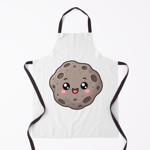 Item preview, Cute Kawaii Asteroid Happy Space Meteor Illustration designed and sold by Seculinator.