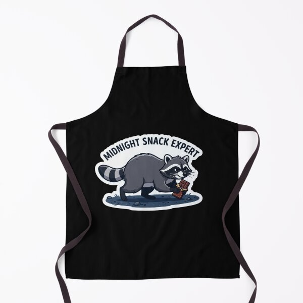Item preview, Midnight Snack Expert Raccoon Eating Chocolate designed and sold by Owcomm.