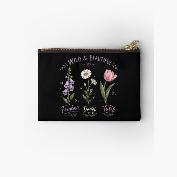 Item preview, Wild & Beautiful Foxglove Daisy Tulip Flower Garden Lover designed and sold by RetroMini2026.