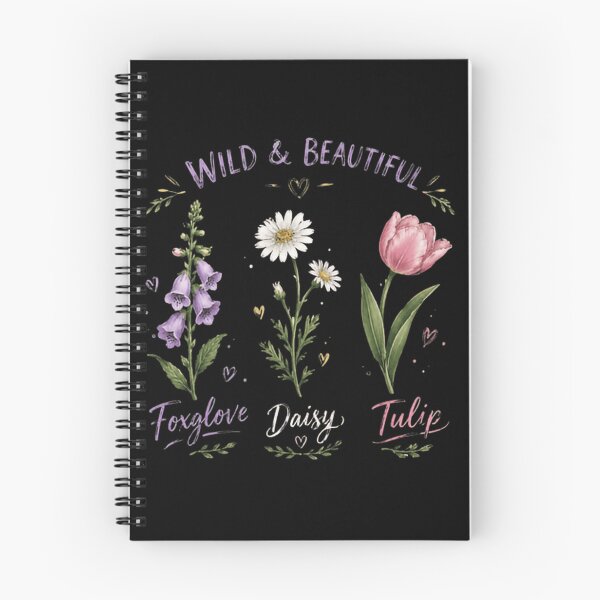 Item preview, Wild & Beautiful Foxglove Daisy Tulip Flower Garden Lover designed and sold by RetroMini2026.