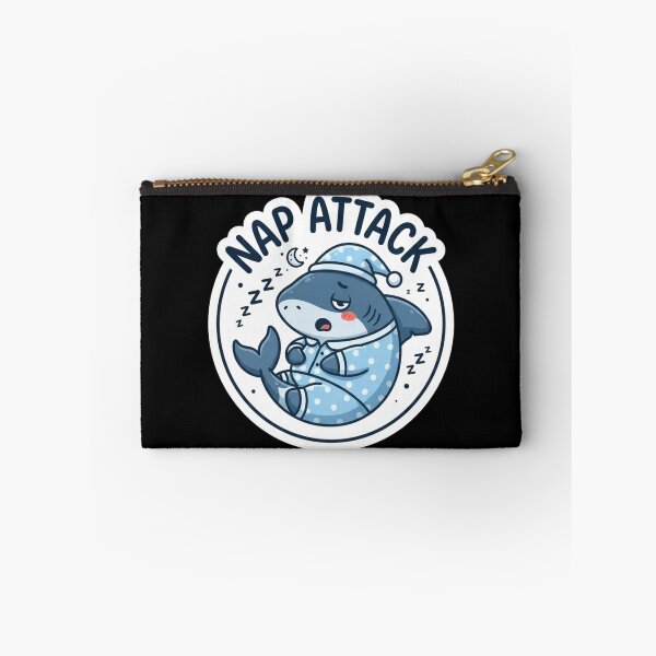 Item preview, Cute Sleeping Shark Nap Attack Cartoon designed and sold by Owcomm.