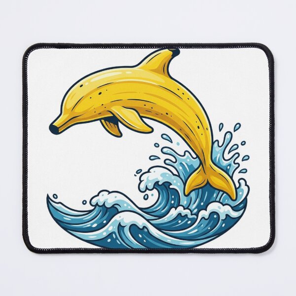 Item preview, Surreal Banana Dolphin designed and sold by YNAMREG.