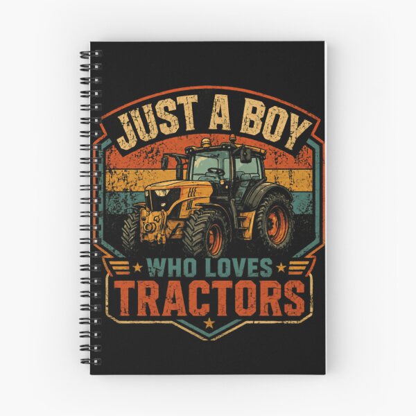 Item preview, Just A Boy Who Loves Tractors Farming Agriculture Boy Kid Son designed and sold by RetroMini2026.