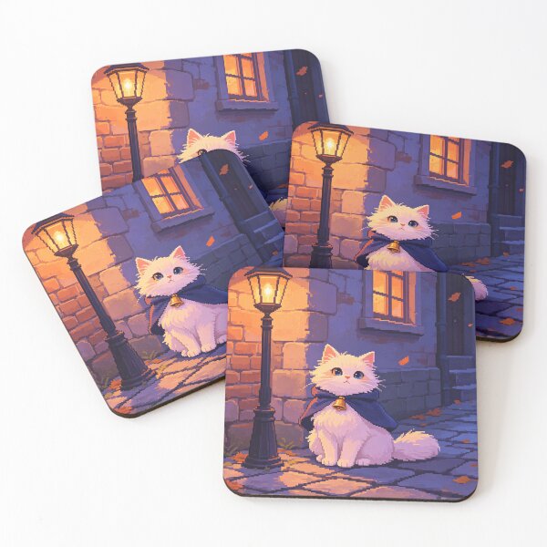 Item preview, Vintage Pixel Gentle Tabby Cat designed and sold by aolisakshop.