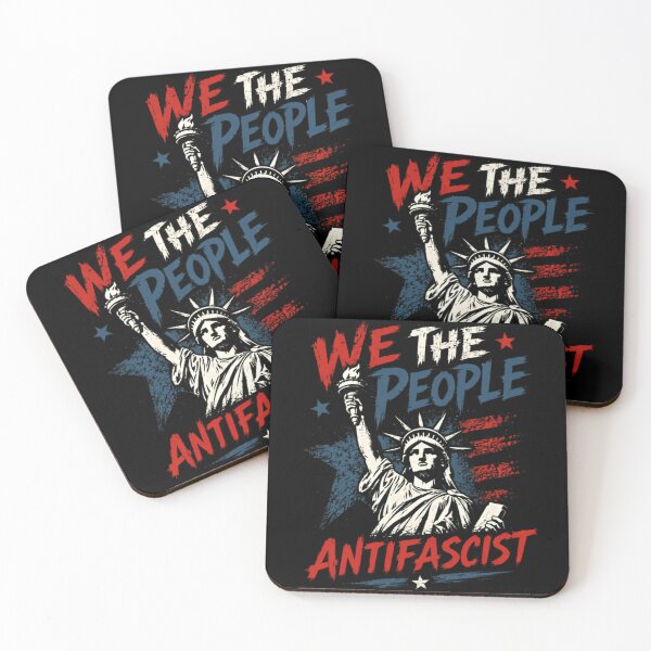 Item preview, We The People Antifascist American Patriot Political Freedom designed and sold by RetroMini2026.