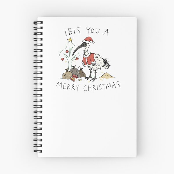 Item preview, Ibis You A Merry Christmas Funny Bin Chicken Xmas Pun designed and sold by Yellowriversss.