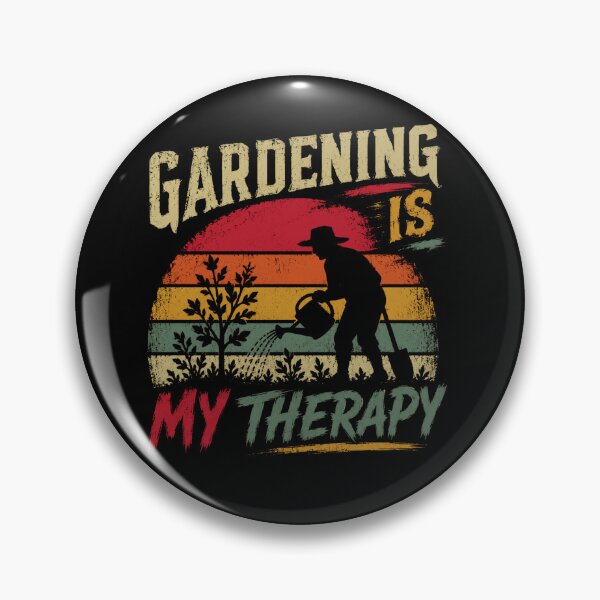 Item preview, Gardening Is My Therapy Gardener Plant Lover Hobby designed and sold by JonesFlora2025.