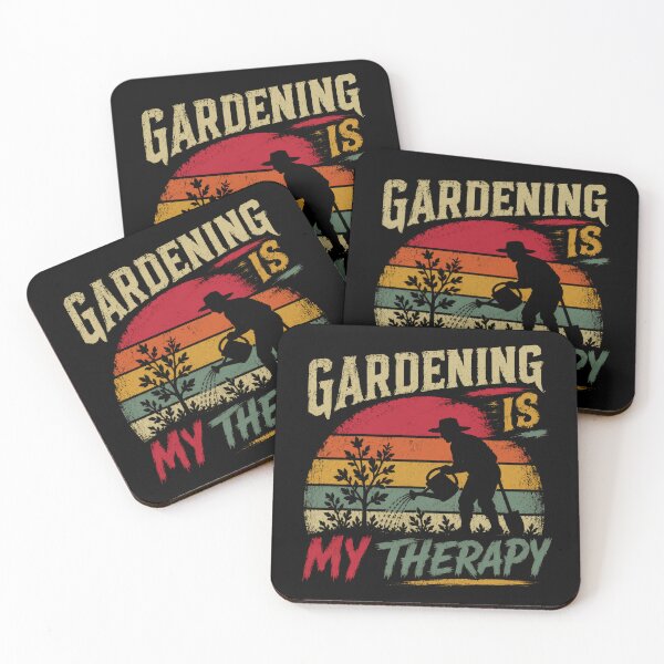 Item preview, Gardening Is My Therapy Gardener Plant Lover Hobby designed and sold by JonesFlora2025.