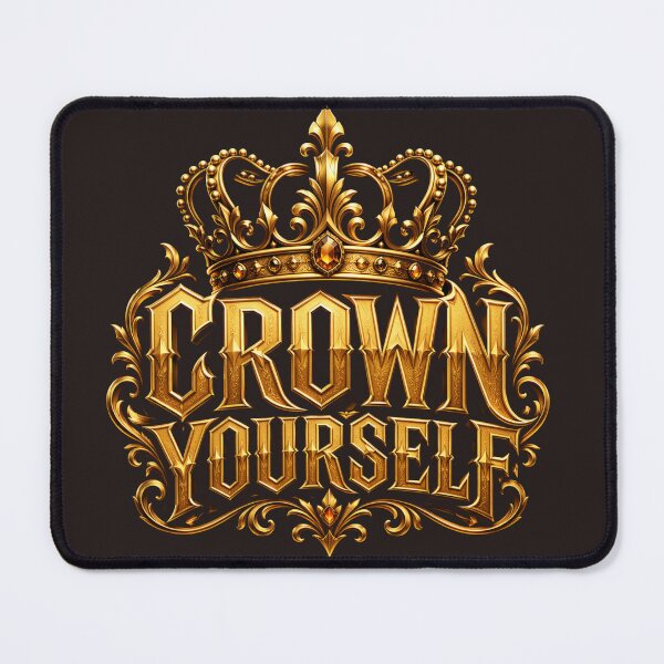 Item preview, Crown Yourself — Gold Crown Luxury Streetwear Type designed and sold by NUFADE.