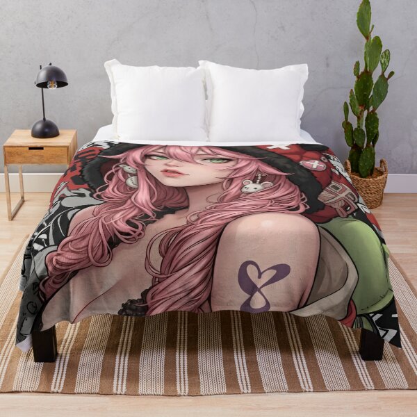 Item preview, Cyber Fox Girl Anime Aesthetic | Pink Hair Kitsune Streetwear Techwear Waifu Art designed and sold by Dyan4.