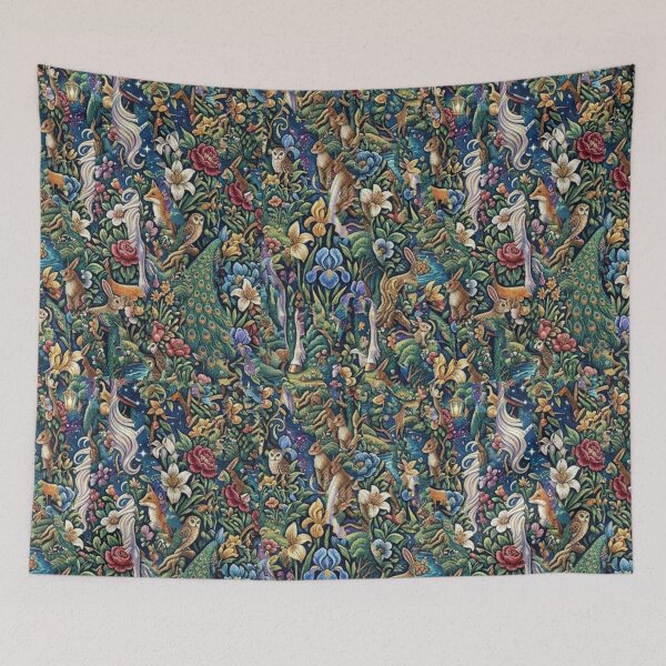 Item preview, Fantastic world of fabrics designed and sold by Sigtrix.