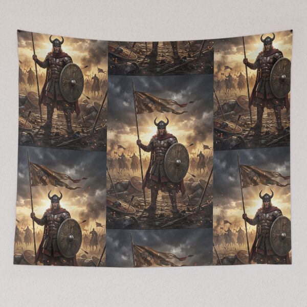 Item preview, Mighty Warrior of the Dawn designed and sold by jodotodesign.