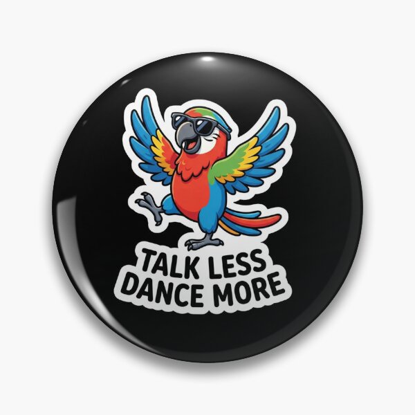 Item preview, Cool Parrot Dancing Talk Less Dance More designed and sold by Owcomm.