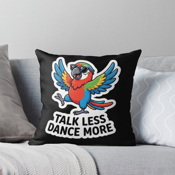 Item preview, Cool Parrot Dancing Talk Less Dance More designed and sold by Owcomm.