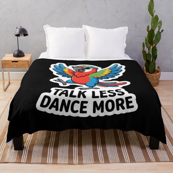 Item preview, Cool Parrot Dancing Talk Less Dance More designed and sold by Owcomm.