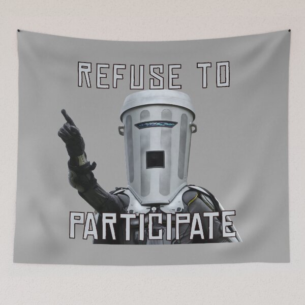 Item preview, Count Binface - Refuse To Participate designed and sold by Fanarchist.