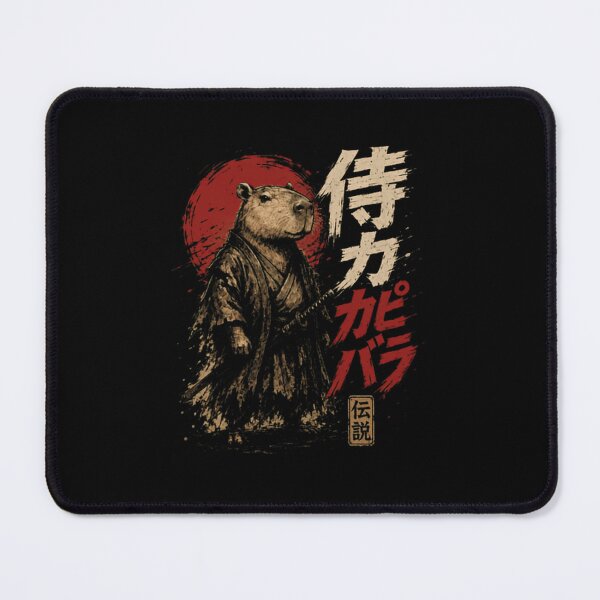 Item preview, Samurai Power Capybara Japanese Warrior Animal designed and sold by RetroMini2026.