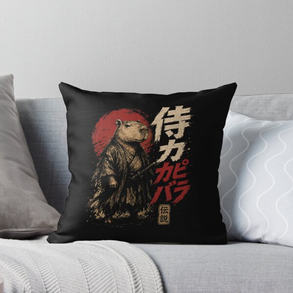Item preview, Samurai Power Capybara Japanese Warrior Animal designed and sold by RetroMini2026.