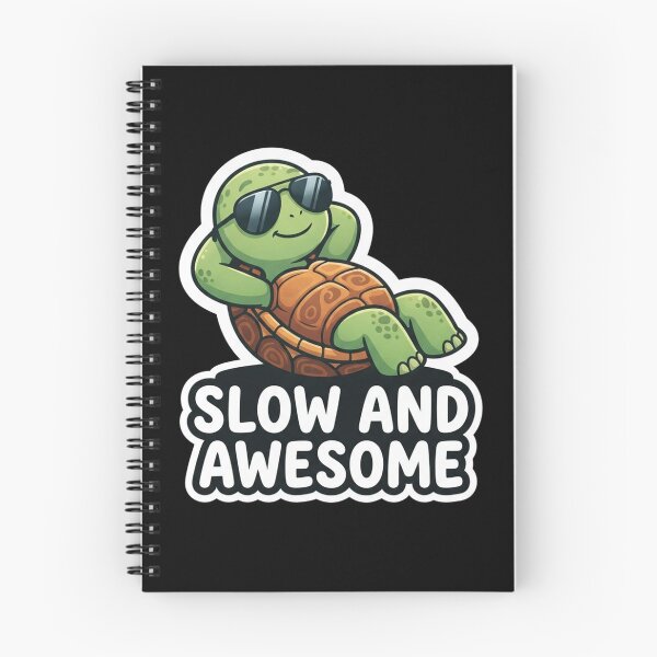 Item preview, Cool Relaxing Turtle Slow And Awesome designed and sold by Owcomm.
