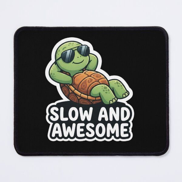 Item preview, Cool Relaxing Turtle Slow And Awesome designed and sold by Owcomm.