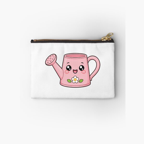 Item preview, Cute Kawaii Watering Can Happy Garden Illustration designed and sold by Seculinator.