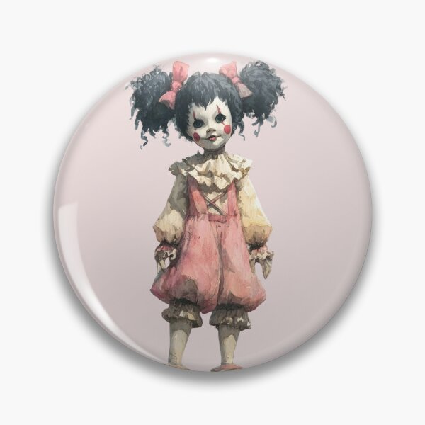 Item preview, Haunted Doll | Creepy Cute Halloween Doll | Trick or Treat Vintage Horror designed and sold by toriodesigns.