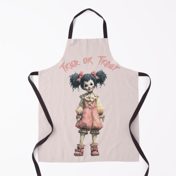 Item preview, Haunted Doll | Creepy Cute Halloween Doll | Trick or Treat Vintage Horror designed and sold by toriodesigns.
