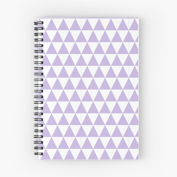 Item preview, White And Lavender Triangle Grid Pattern designed and sold by pattern-archive.