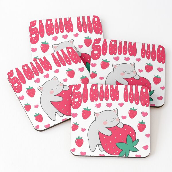 Item preview, Cute Strawberry Cat Grandma designed and sold by moch-vectors.