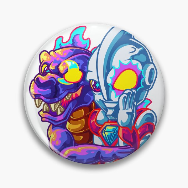 Item preview, UltraKaiju Fusion Pop Culture Art designed and sold by Woketoon.