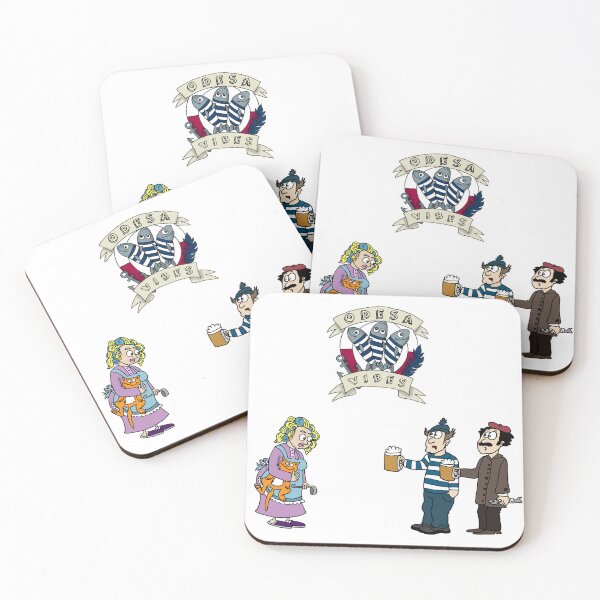 Item preview, Funny Odesa Vibes Ukrainian Cartoon | Cute Black Sea Sailor Sticker Pack designed and sold by MyxaART.