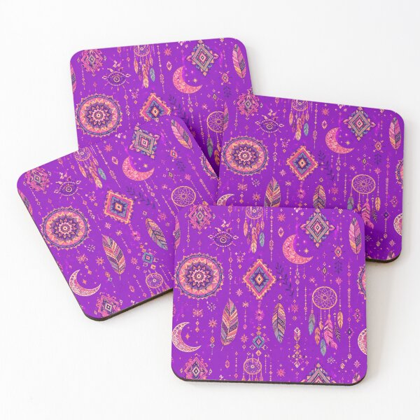 Item preview, Cosmic Purple Violet Celestial Mandala designed and sold by JoangRama.