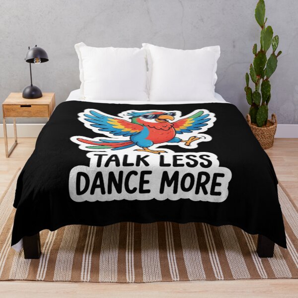 Item preview, Talk Less Dance More Cool Parrot designed and sold by Owcomm.
